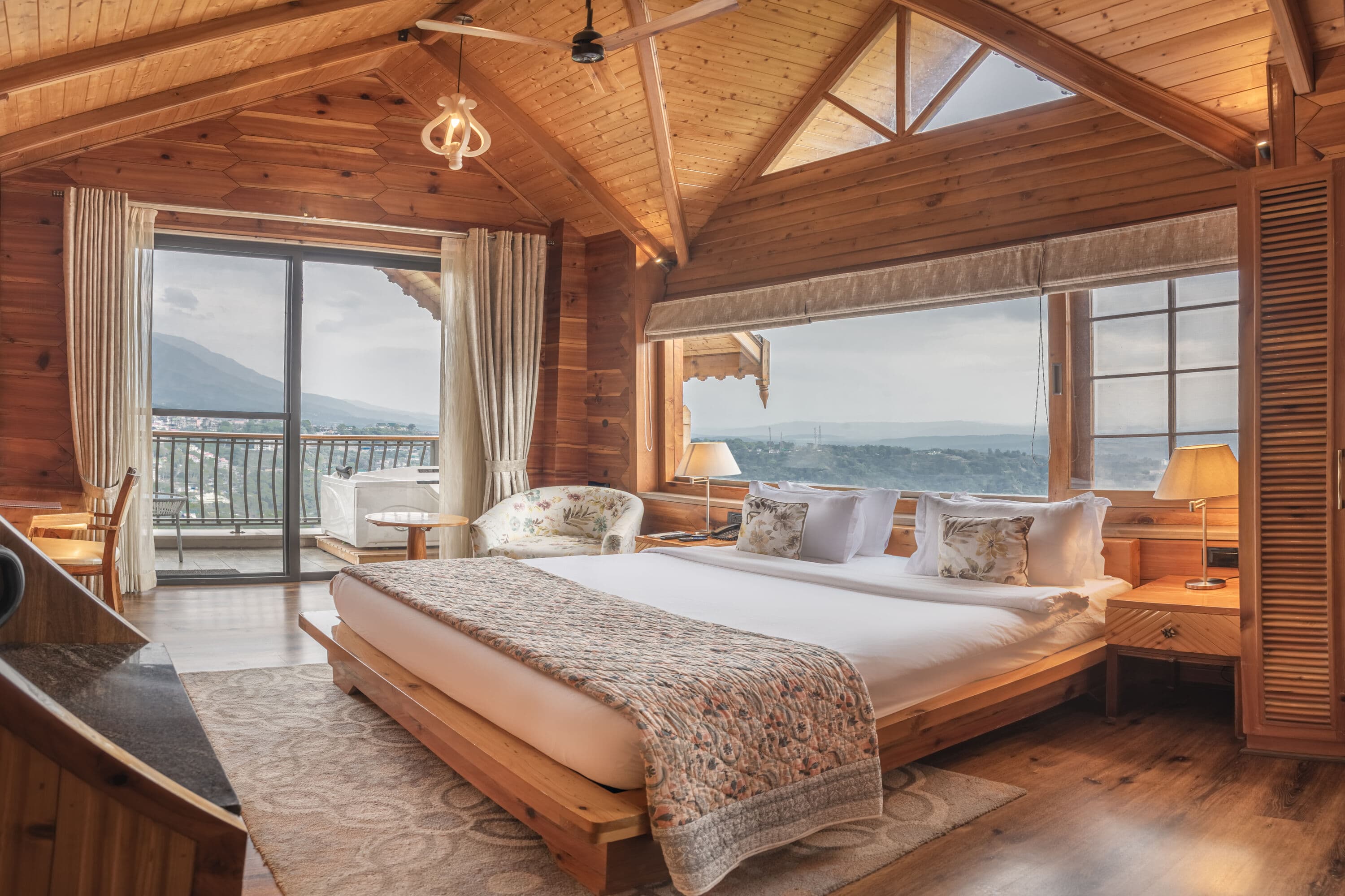 Swiss Wooden Chalet with Jacuzzi - Image 1