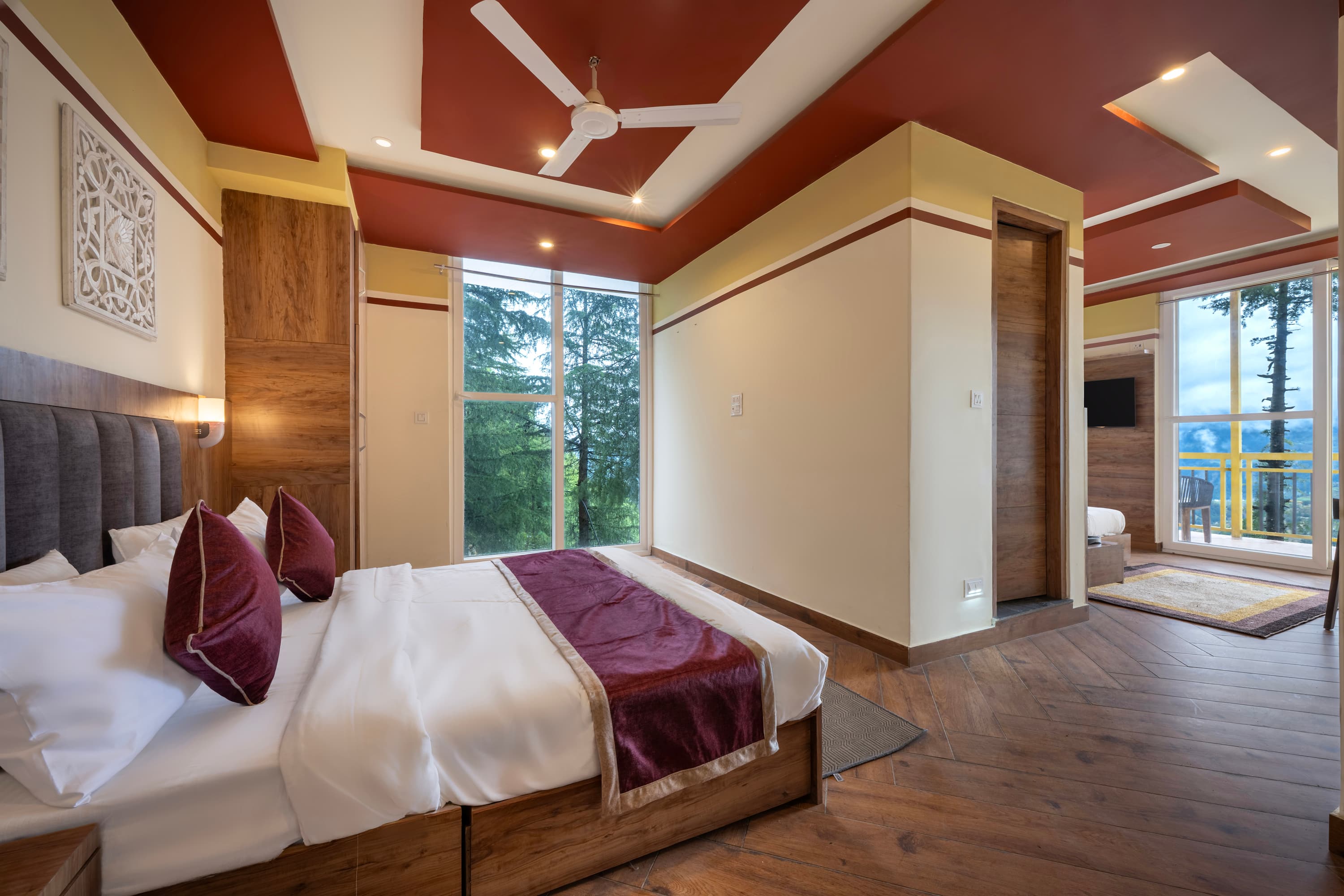 Deluxe Family Room with Balcony (Valley View) - Image 1